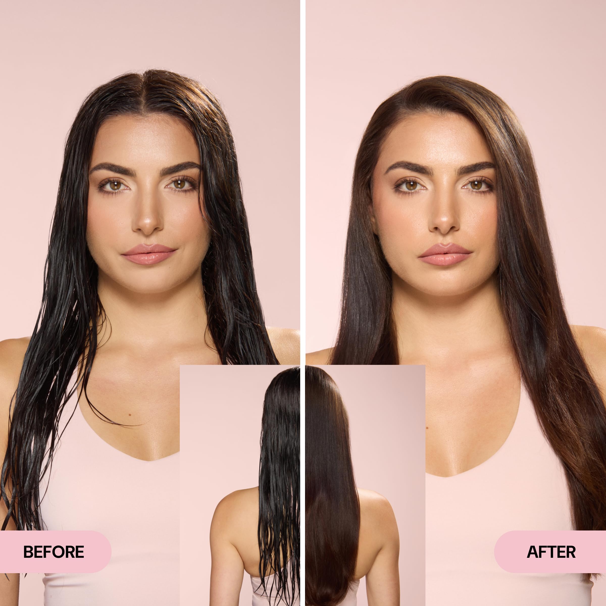 L’Ange Hair Axia HaloRing Ionic Hair Dryer | High Speed Professional Blow Dryer for Smooth, Frizz-Free Styles | Lightweight Brushless Motor with Concentrator & Wall Mount | 4 Heat Settings | Black - Image 7