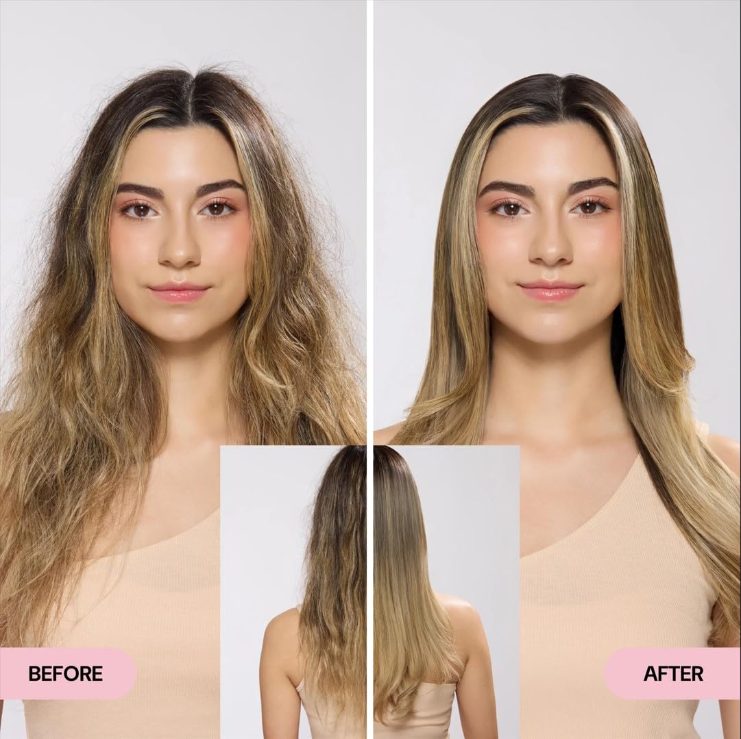 L’ANGE HAIR Frizz Care Smoothing Conditioner - Argan Oil, Squalane & Shea Butter Formula for Dry, Damaged & Frizzy Look - Frizz Control Conditioner for Soft, Polished and Manageable Hair - 8 Fl Oz - Image 5