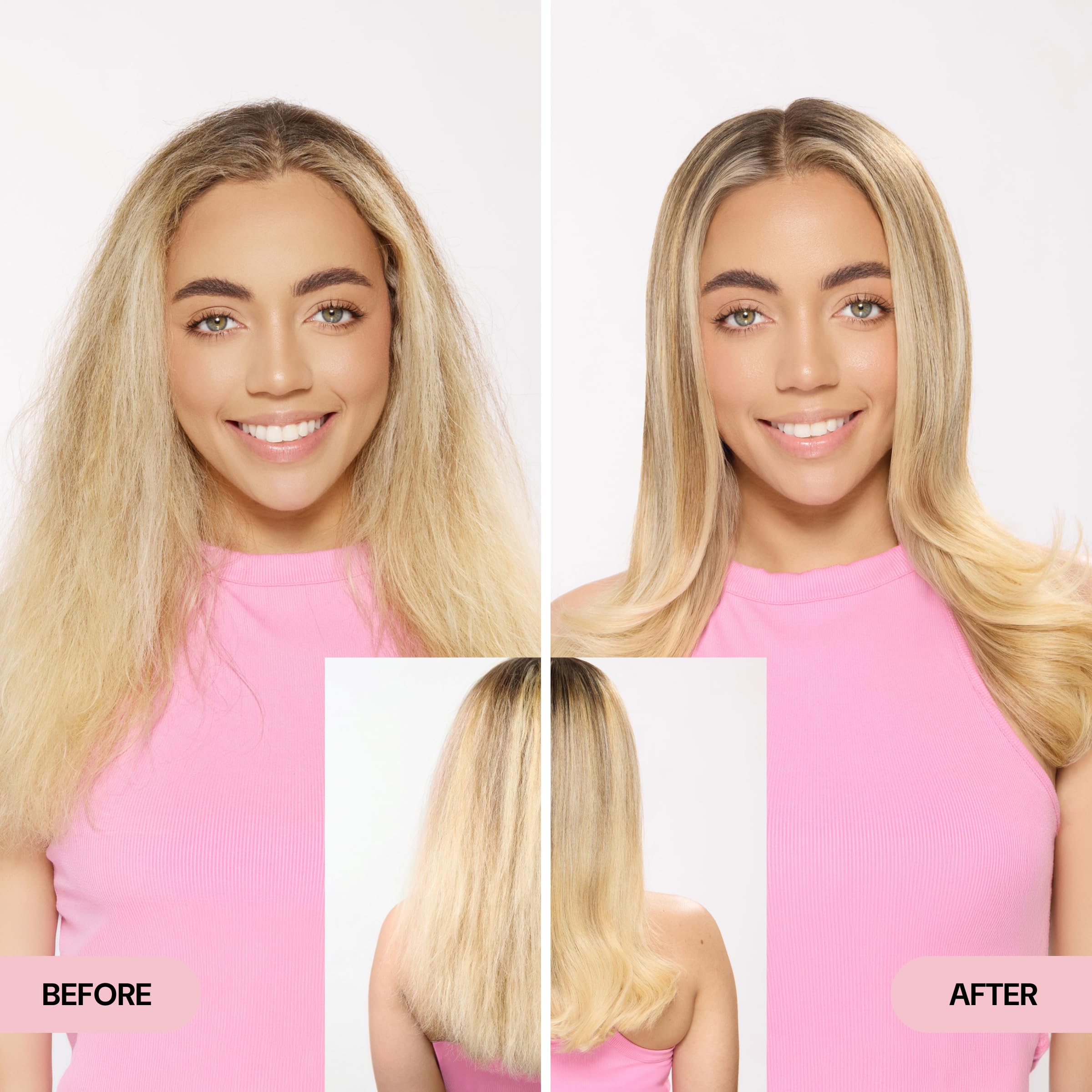 L’ANGE HAIR Frizz Care Smoothing Shampoo - Smoothing and Detangling Formula for Dry, Damaged & Frizzy Look - Sulfate Free, Frizz Control Shampoo for Soft, Polished and Manageable Hair - 8 Fl Oz - Image 4