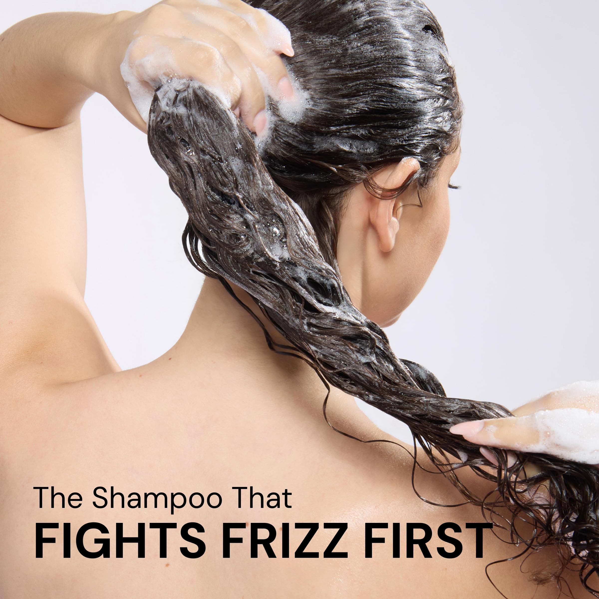 L’ANGE HAIR Frizz Care Smoothing Shampoo - Smoothing and Detangling Formula for Dry, Damaged & Frizzy Look - Sulfate Free, Frizz Control Shampoo for Soft, Polished and Manageable Hair - 8 Fl Oz - Image 8