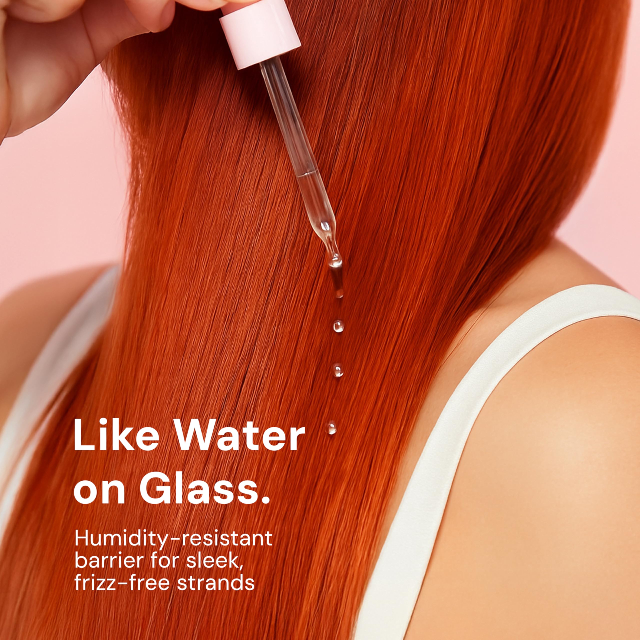 L'ANGE HAIR Glass Hair Heat Protectant Spray | Anti-Frizz Blow Dry Mist | Long Lasting Hold & Shine | Humidity Protection | Thermal Heat Protection Spray | Lightweight Blow Out Primer, 5 fl oz Bottle - Image 7