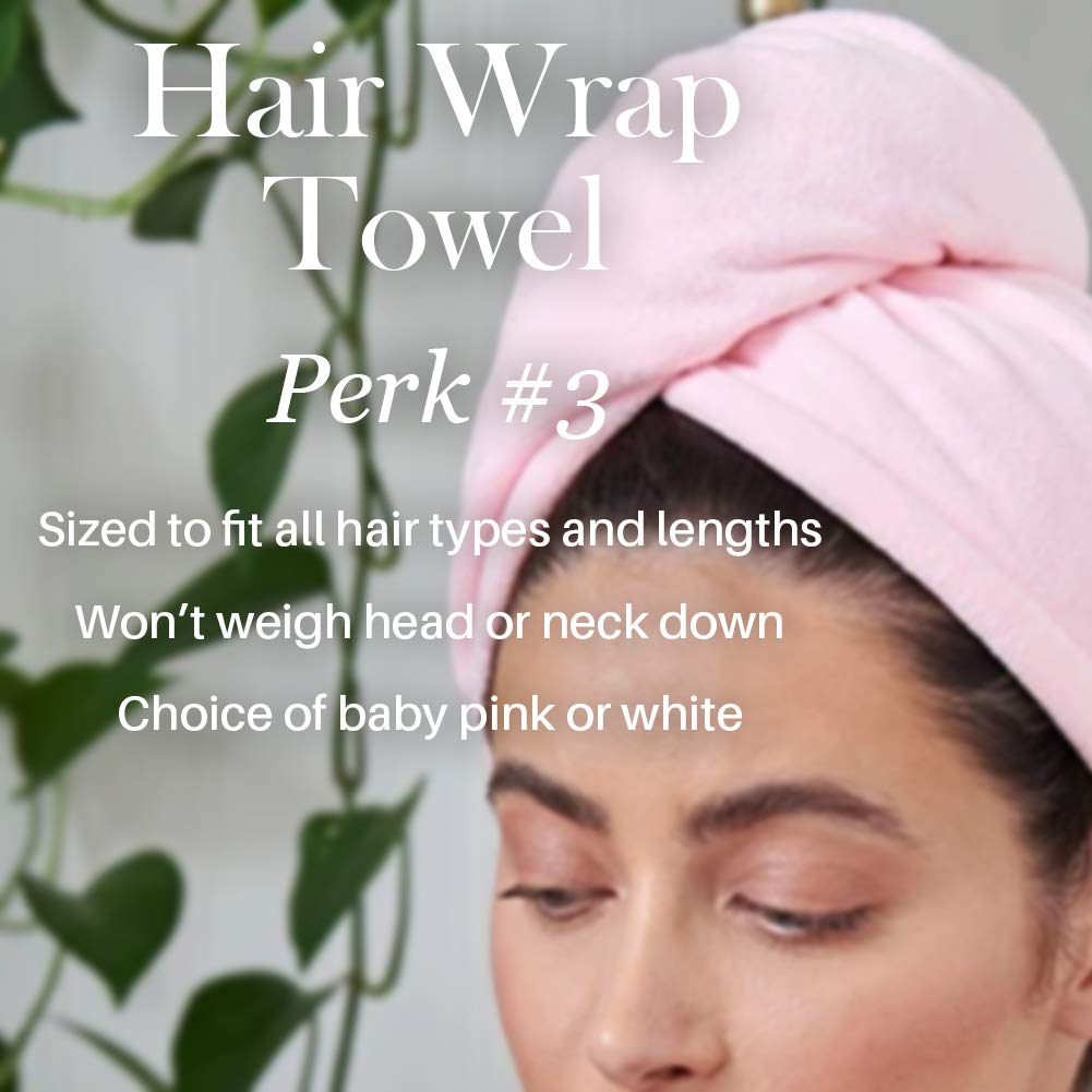 L'ANGE HAIR Microfiber Hair Wrap | Quick-Dry & Frizz-Free Towel for All Hair Types | Ideal for Sleep, Shower & More - Image 5