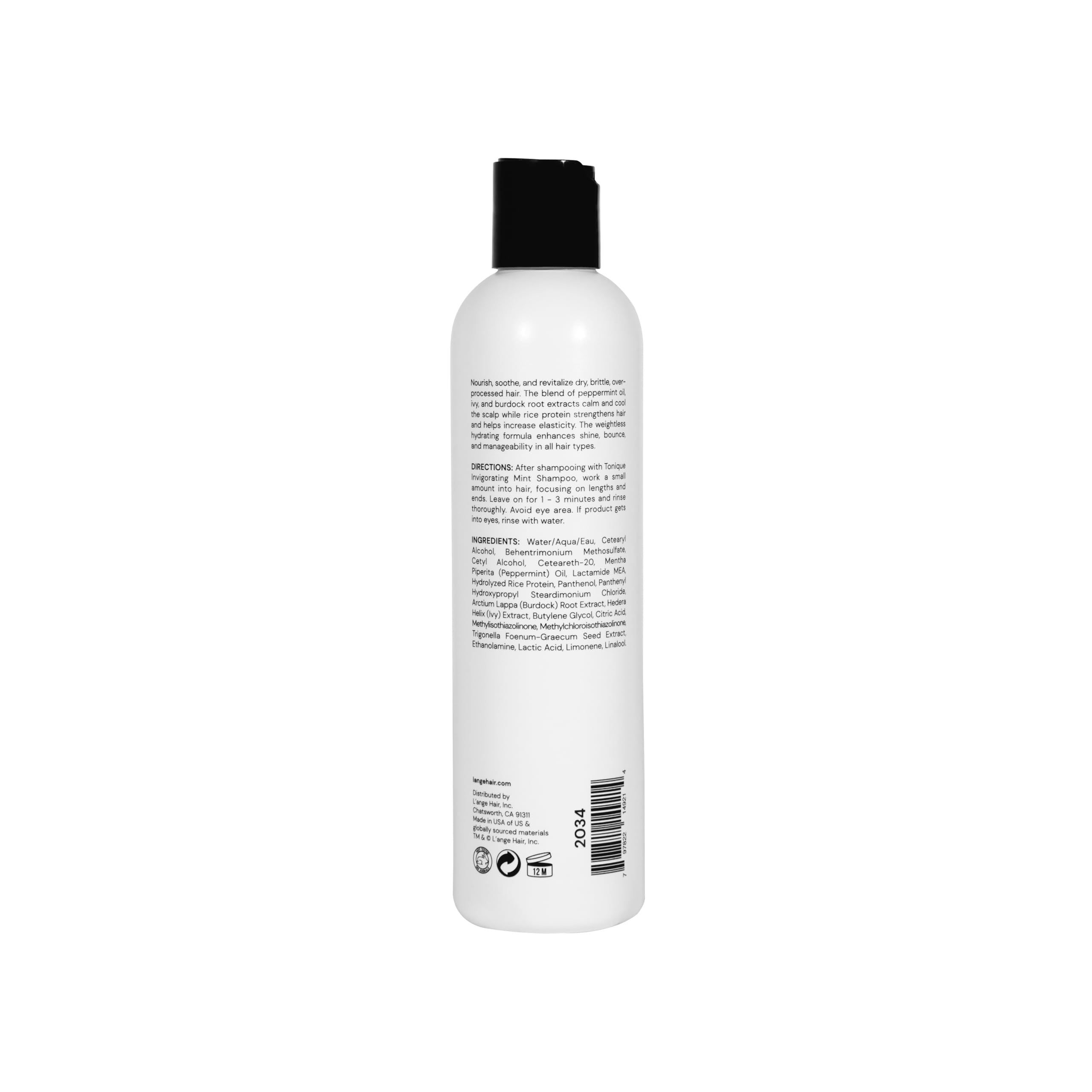 L'ANGE HAIR Refrésh Invigorating Mint Cream Hair Conditioner | Moisturizing Peppermint Paraben-free & Sulfate-Free Hair Conditioner | Boosts Shine with Weightless Hydration | Deep Conditioning - Image 5