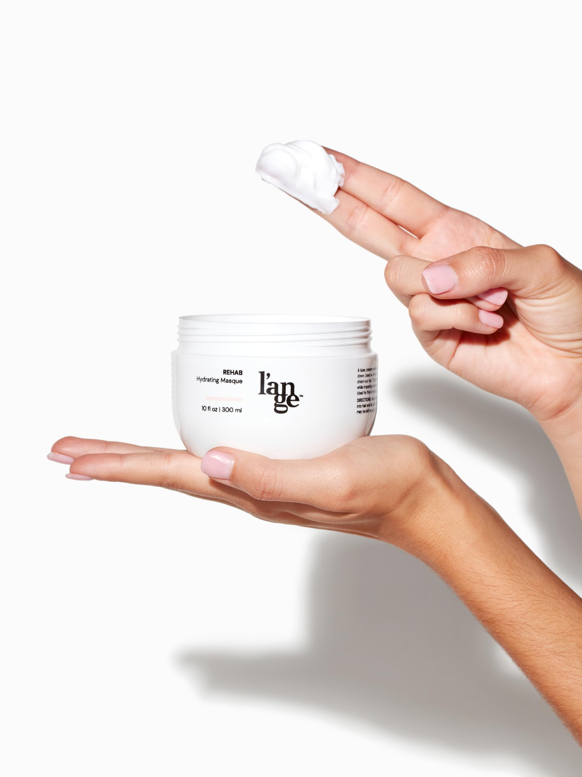 L'ANGE HAIR Rehab Hydrating Masque | Deep Conditioning Hair Mask for Dry, Damaged Hair | Keratin-Infused Treatment for Smoothness, Elasticity & Shine | For All Hair Types | 10 fl oz - Image 5