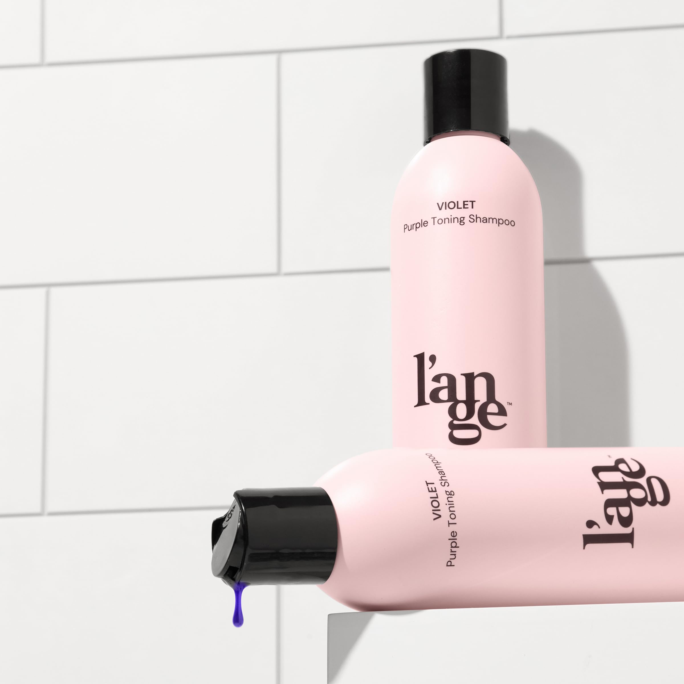 L'ANGE HAIR Violet Purple Toning Shampoo | Restores Hair Color | Tone Correcting Shampoo | Removes Yellow, Orange and Brassy Tone | UV Protection Shampoos | All Hair Types - Image 8