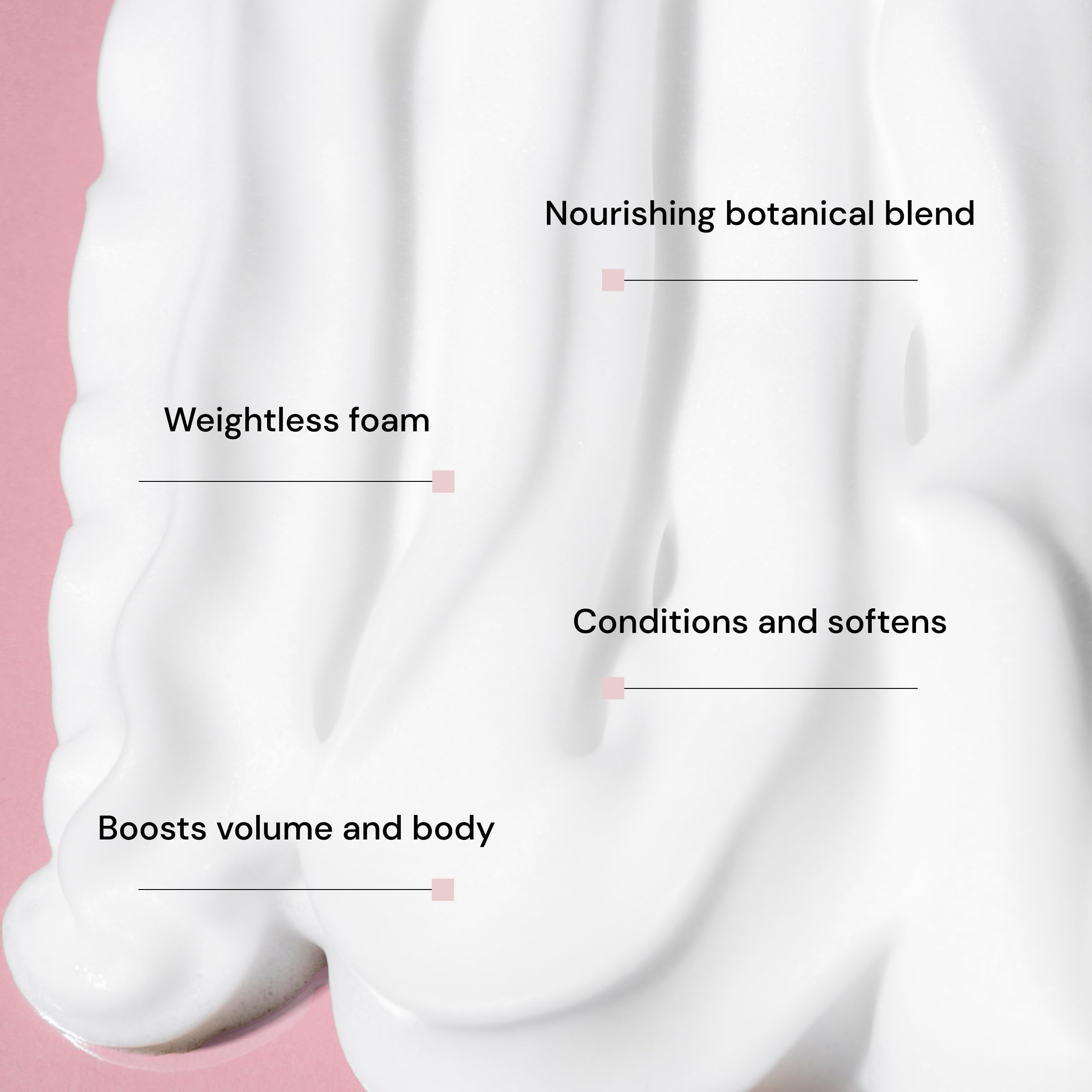 L'ANGE HAIR Whip Volumizing Mousse | Big Hair Thickening Foam | Professional Texturizing Formula for Volume and Shine, Suitable for All Hair Types - Image 3